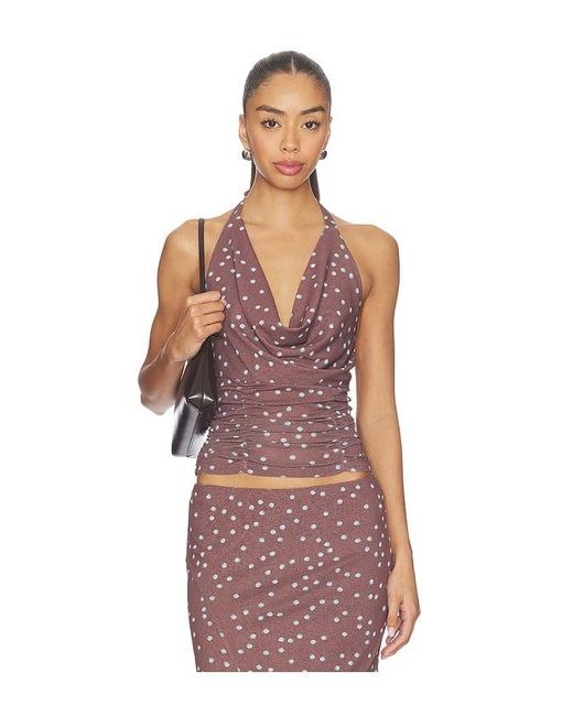 SOVERE Red Delilah Top