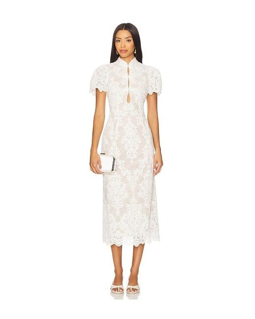 Stone Cold Fox White X Revolve Emery Midi Dress