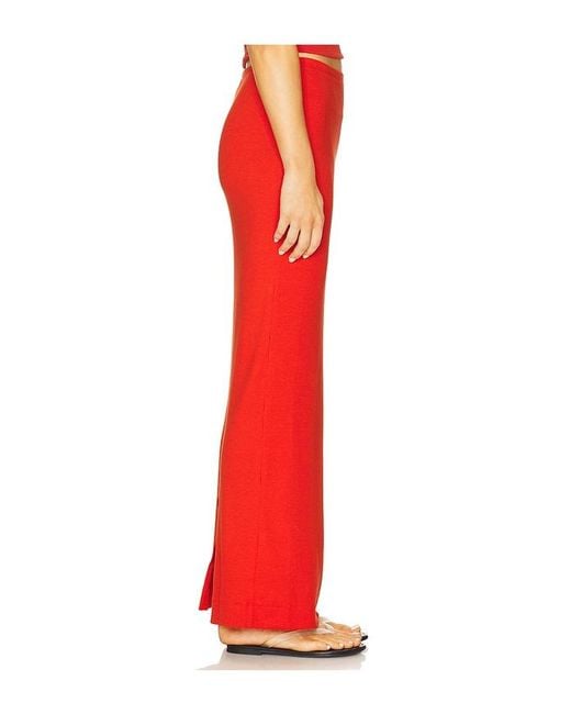 ÉTERNE Red Emma Skirt