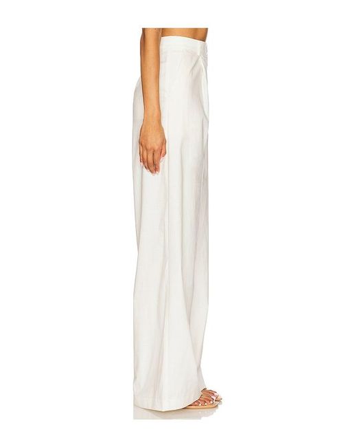 Lovers + Friends White Jackie Pant