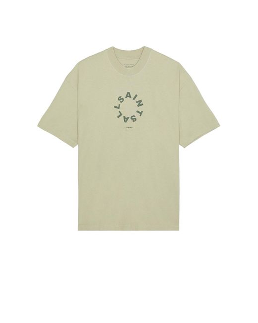 メンズ AllSaints Tierra Tシャツ Green