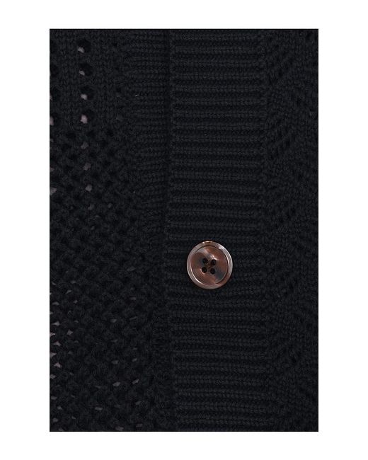 Obey Black Preston Knitted Shirt for men
