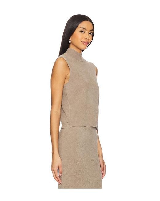 House of Harlow 1960 Natural X Revolve Lexley Sleeveless Sweater