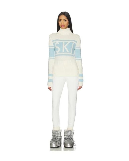 Perfect Moment Blue Schild Sweater