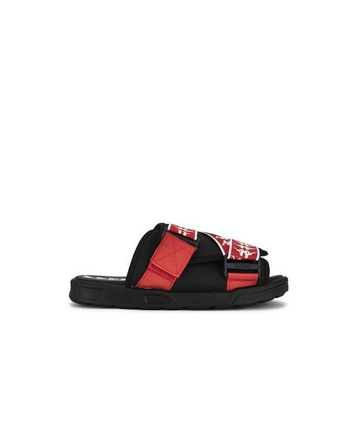Kappa Red 222 Banda Mitel Slides for men