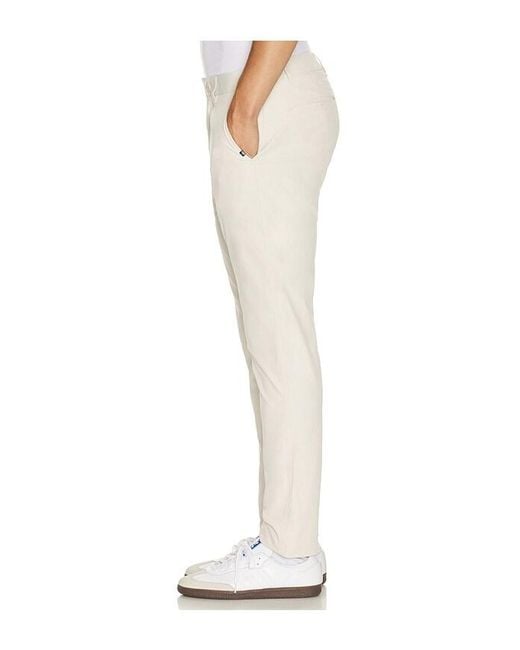 Vintage Summer White Performance Flex Pant for men