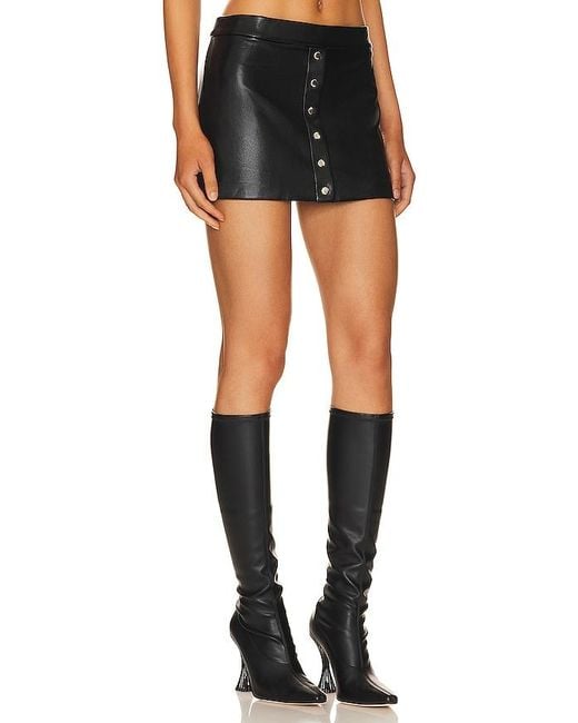 Amanda Uprichard Black Eunice Skort
