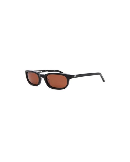 BRU Eyewear Brown Flossie Wayfarer Sunglasses for men