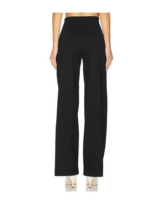 Ripley Rader Black Ponte Knit Straight Leg Pant