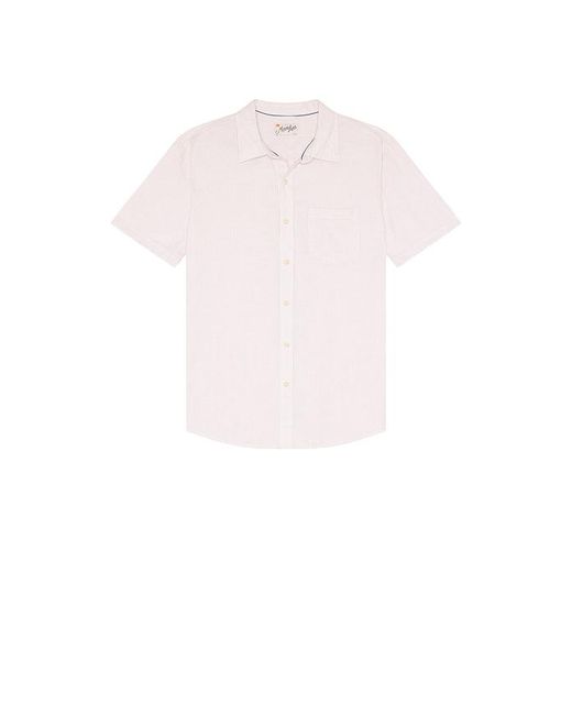 Marine Layer Multicolor Better Than Linen Shirt for men
