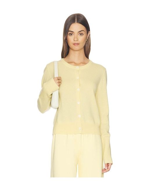 La Ligne Natural Cardigan Mit Klaren, Schlanken Linien