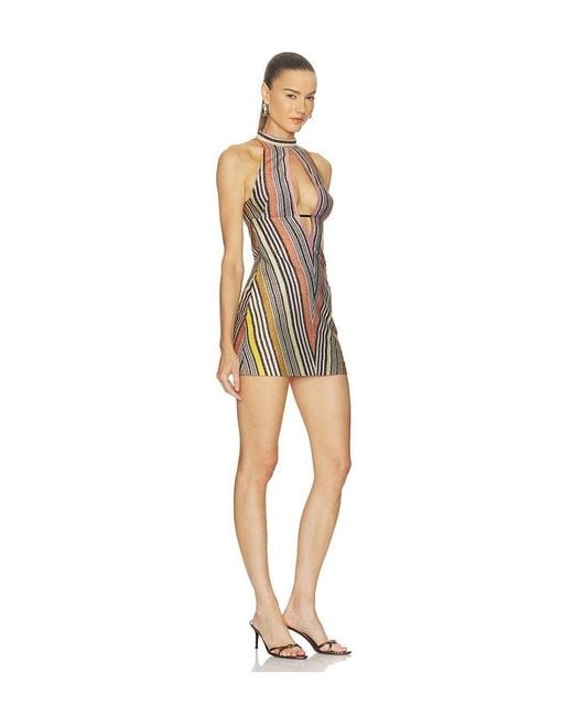 Missoni Natural Sleeveless Short Dress