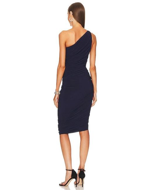 Norma Kamali Blue Diana Dress