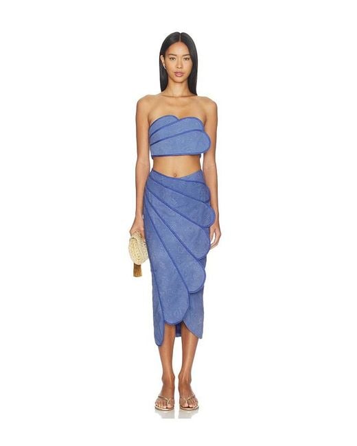 AZULU Blue Sango Skirt