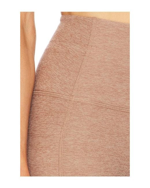 Beyond Yoga White Spacedye The Go Pocket Midi Leggings