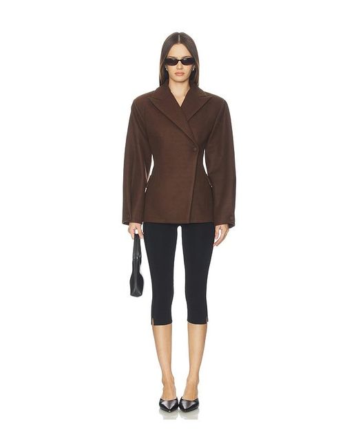ALL THE WAYS Brown Avyanna Blazer