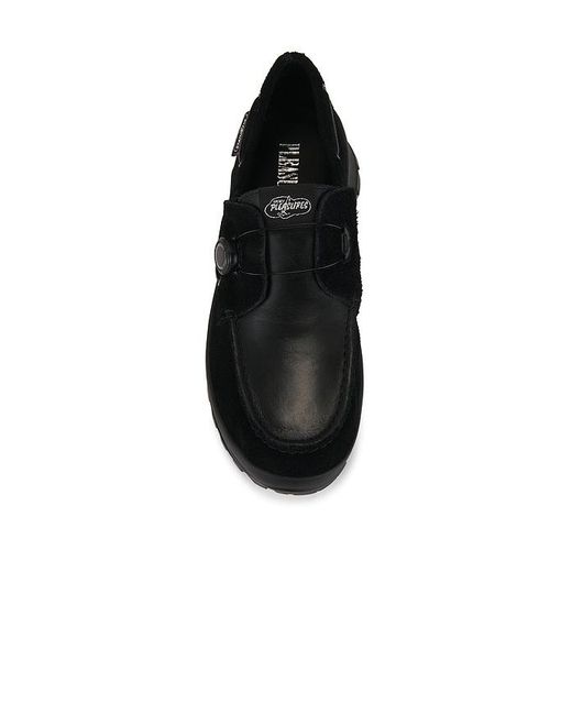 Sperry Top-Sider Black X Pleasures 3-Eye Vibram Turn-Lock Lug Boat Loafer for men