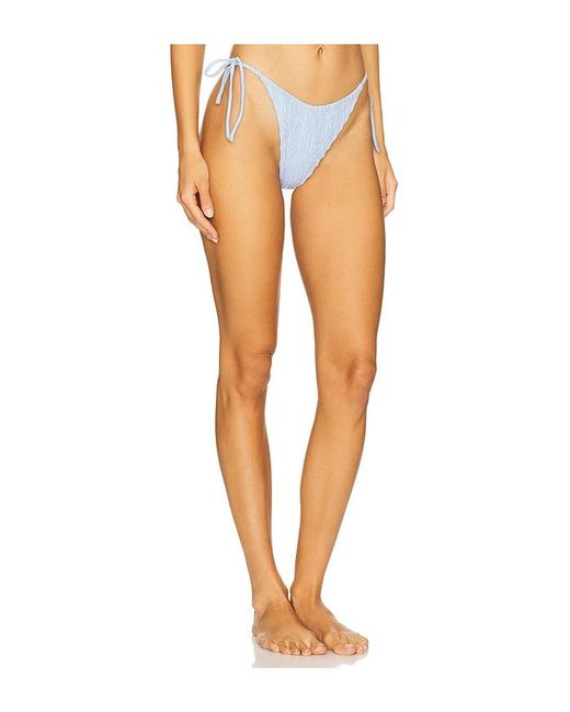 Peixoto White Ari Skimpy Bikini Bottom