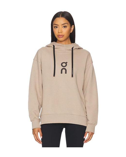 On Shoes Natural Club Hoodie