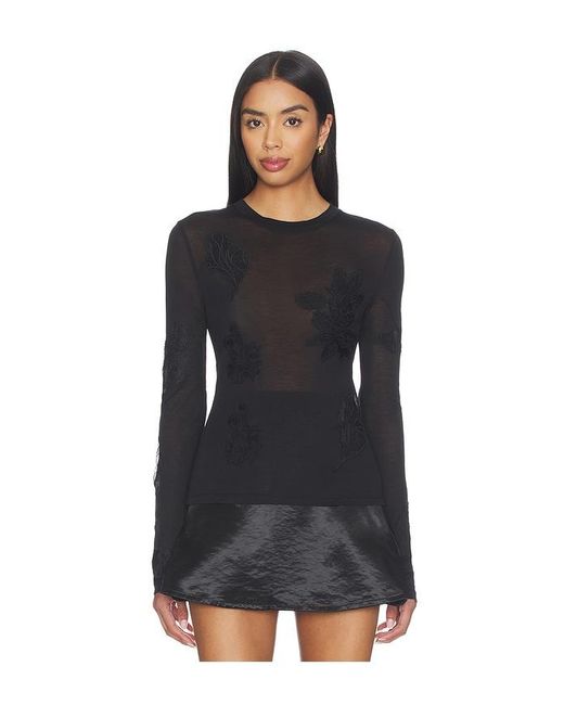 OperaSPORT Black Ziva Top