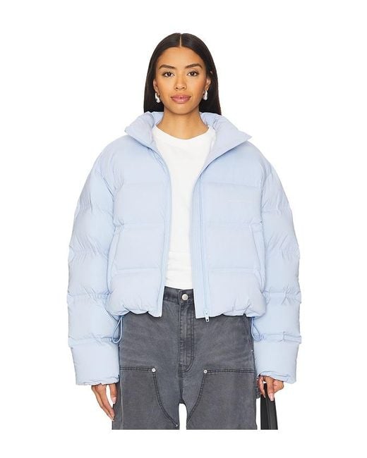 Alexander Wang White Steppjacke Channel