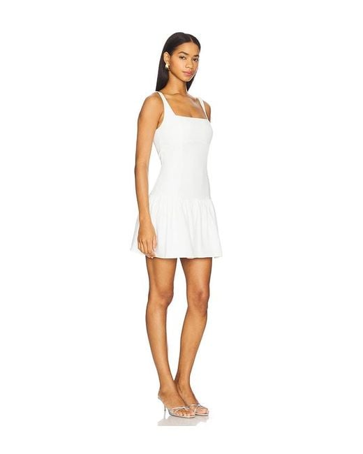 Amanda Uprichard White Bryony Dress
