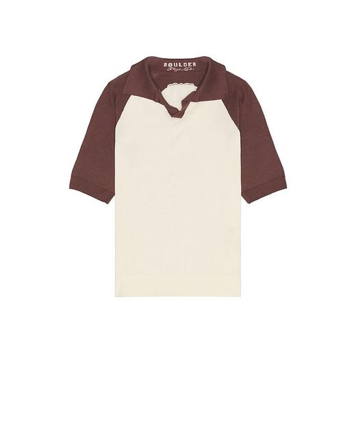 Isa Boulder Multicolor Raglan Polo Shirt for men