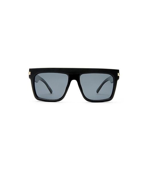 Le Specs Black Offside Sunglasses