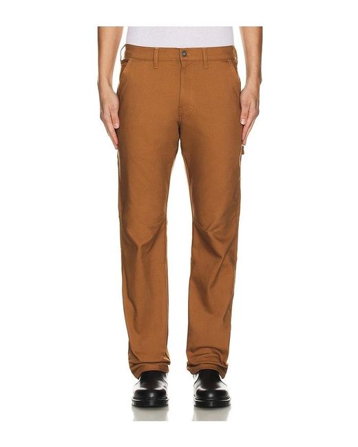 Dickies Brown Flex Duck Carpenter Pant for men