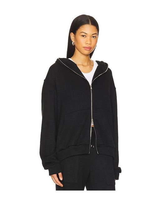 Heroine Sport Black Plush Hoodie