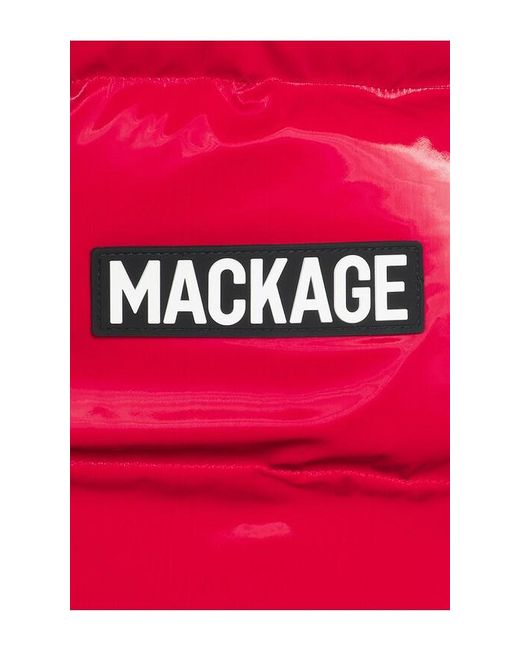 Mackage Red Madalyn Coat