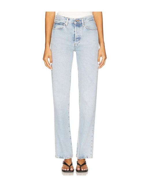 FRAME Blue The Vertical Jeans