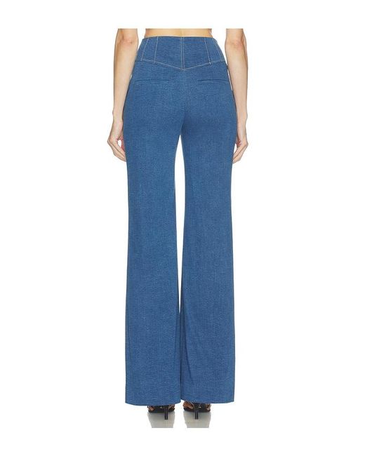 Veronica Beard Blue Frenkle Pant