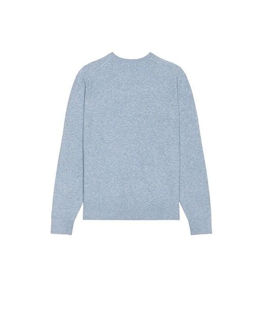 Theory Langarmshirt Riland in Blue für Herren