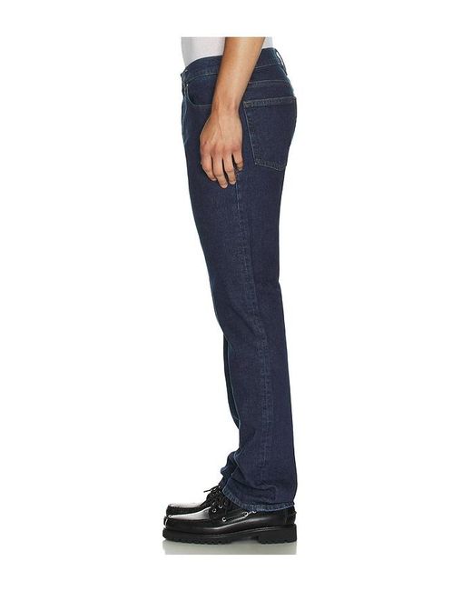 FRAME Blue Modern Straight Jean for men