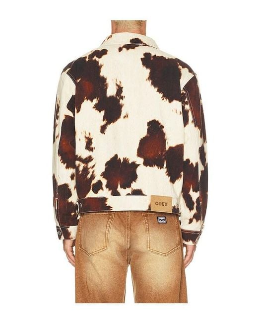 Obey Natural Workshop Jacket for men