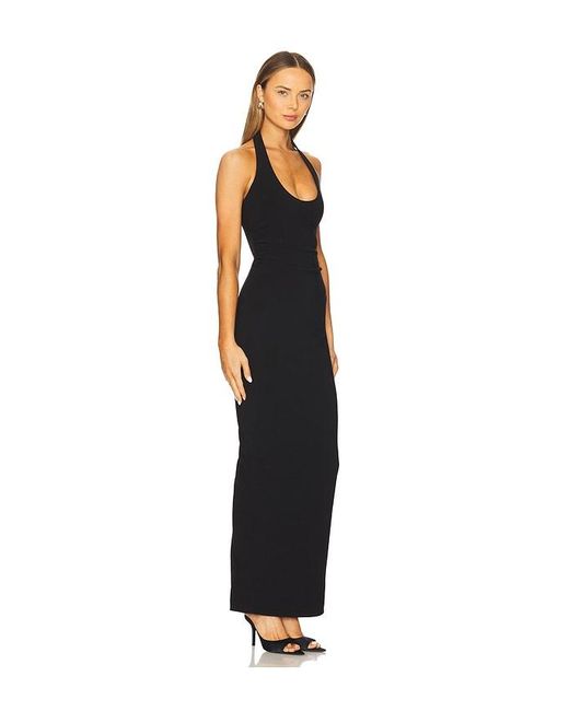 Nookie Black Natalia Halter Maxi Dress