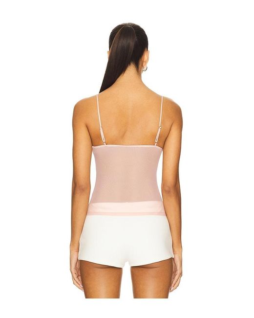 MORE TO COME White Carmine Cami Top
