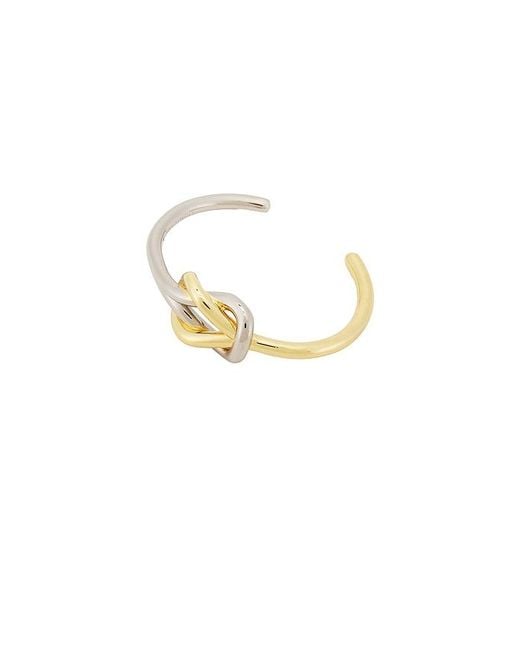 Eddie Borgo White Slipknot Cuff