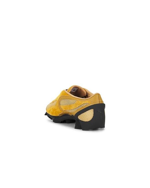 PUMA Yellow Beisser Bleached Sneaker