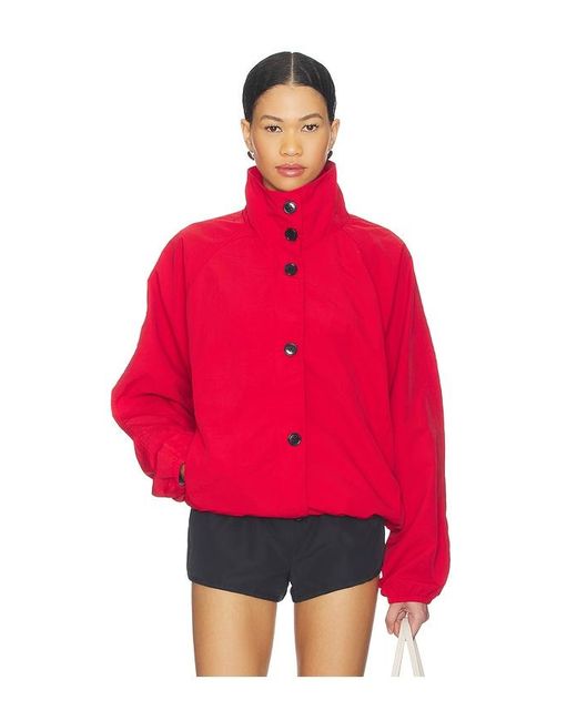superdown Red Kirrily Funnel Neck Jacket