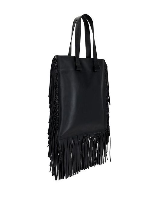 IRO Black Paper Franges Bag