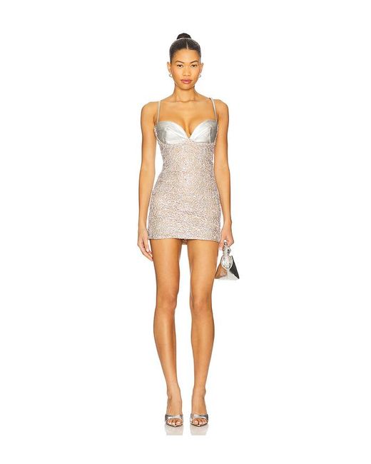 The Dolls House Metallic Kleid Sira