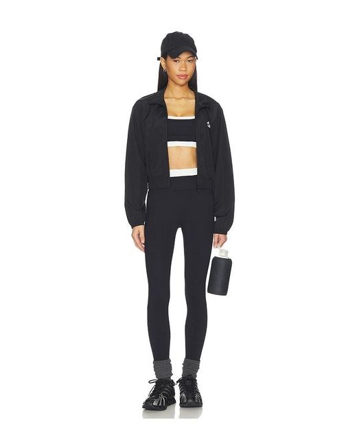 Year Of Ours Blue Ribbed Layered Legging