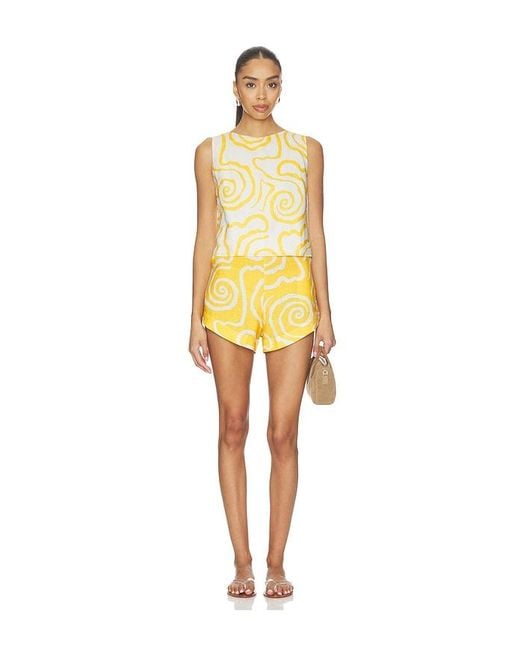 Cala De La Cruz Yellow Bahamas Short