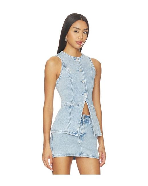 MORE TO COME Blue Maeve Top
