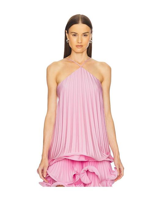 SELEZZA LONDON Pink Scarlett Top
