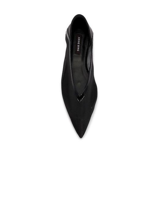 Anine Bing Black Aneka Babouche