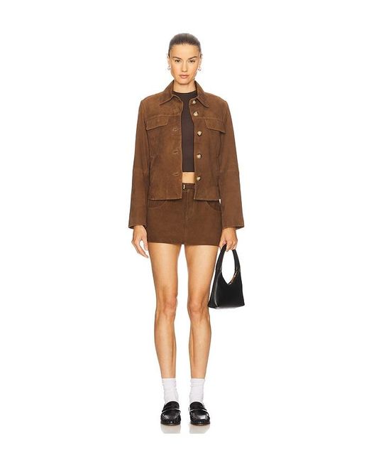Lamarque Brown Jolene Jacket