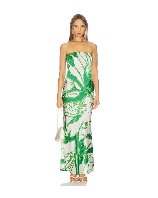 MISA Los Angles Green Sienna Skirt